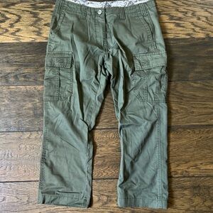 Zippo Green Cargo Pants with Utility Design